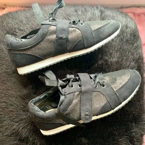 JustFab black Running shoes